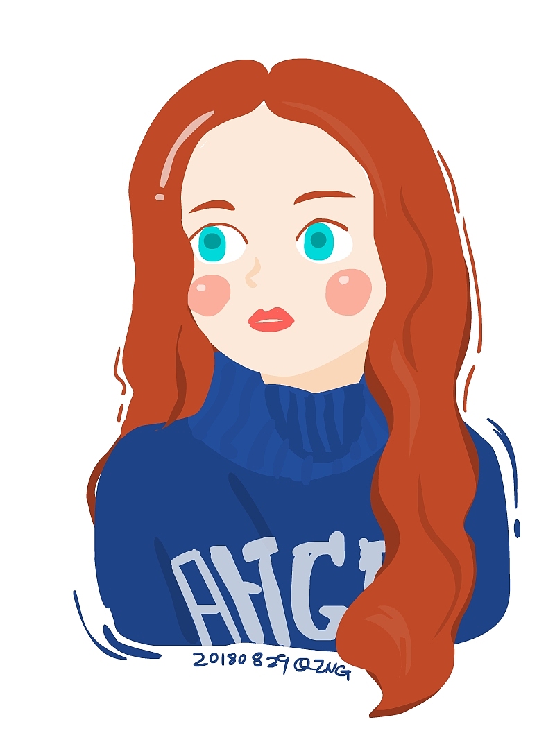 人像練習(xí)（圖ZMTI3OTIzNjE2） - 創(chuàng)作習(xí)作 - 站酷設(shè)計(jì)師小青小青呀原創(chuàng)素材 - 站酷ZCOOL