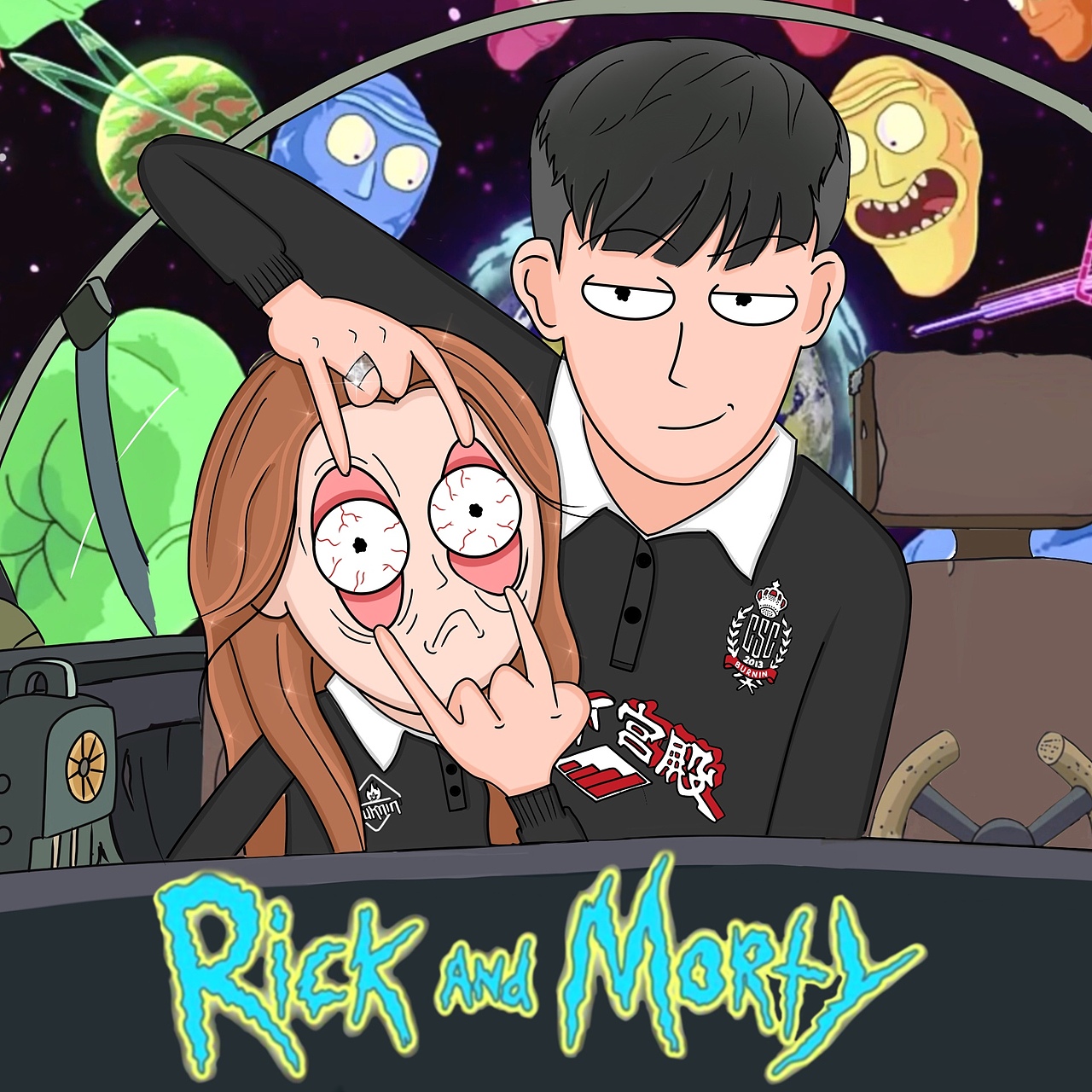 瑞克和莫蒂画风 | rick and morty