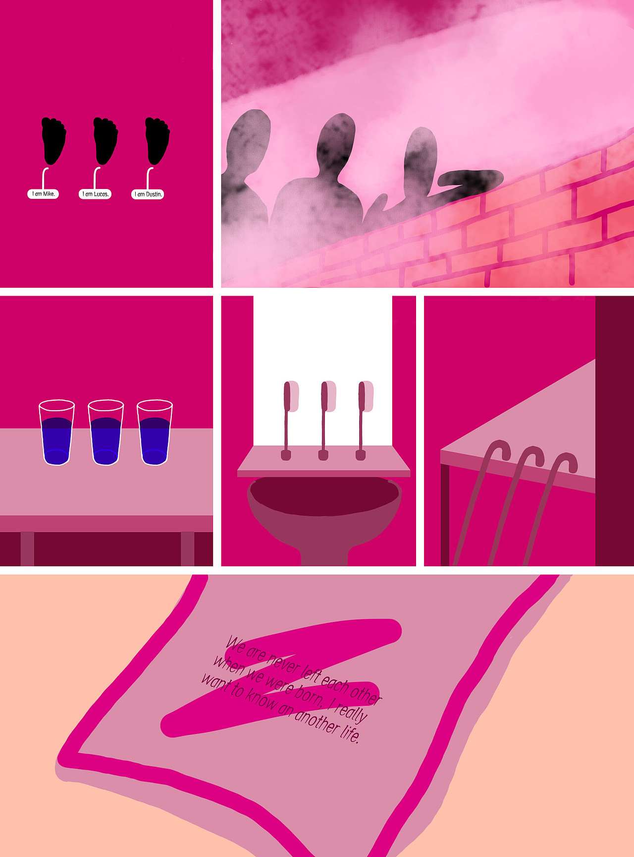 图画小说 小奇怪的冒险故事