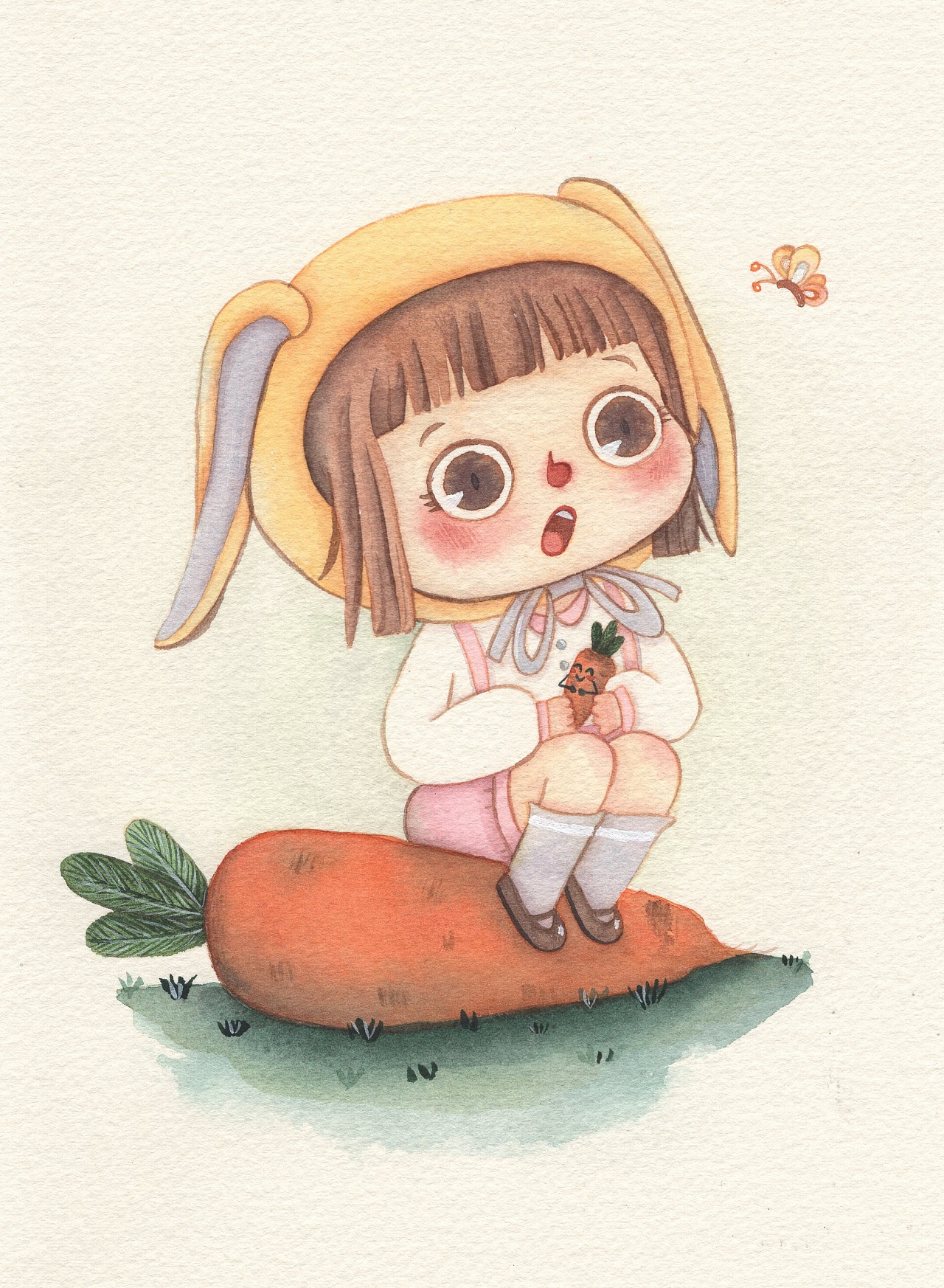 兔女孩和胡萝卜