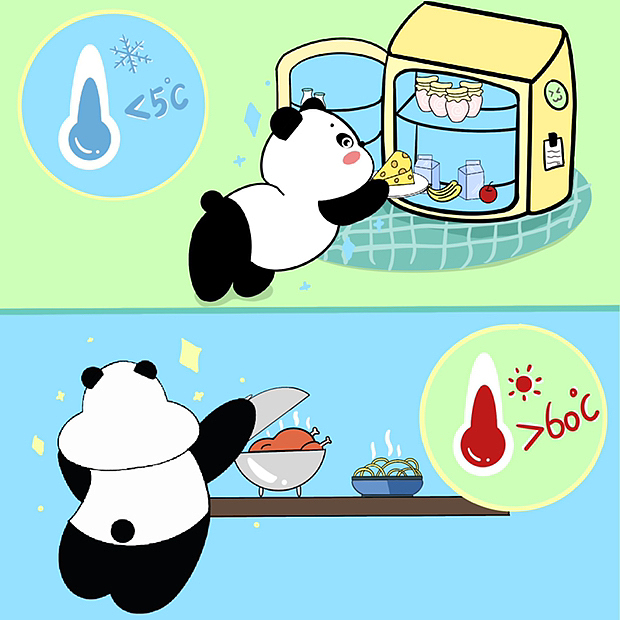 食品安全插画作品（图ZMzE2MTMxMDgw） - 创作习作 - 站酷设计师P屁桃儿原创素材 - 站酷ZCOOL