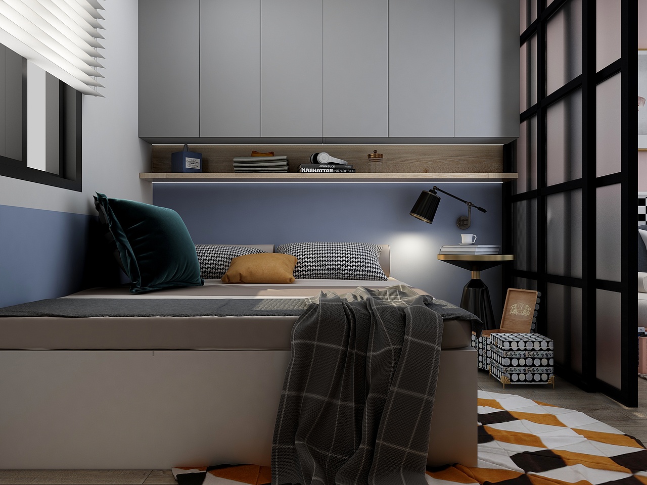 水晶粉Serenity:单身公寓