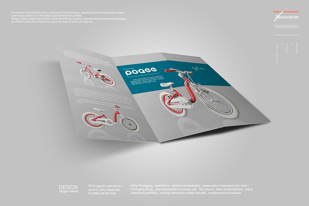 杭州步基童车有限公司PoQee品牌VIS识别系统-因心设计