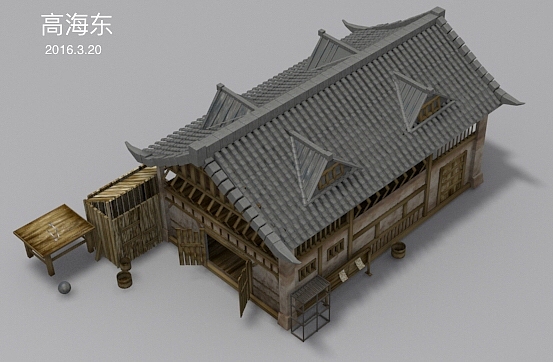 大一大二三维作业（图ZOTEwMzc3MDQ=） - 场景 - 站酷设计师高海东原创素材 - 站酷ZCOOL