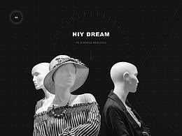 Hiydream PC&Mobile Web UI/UX Design