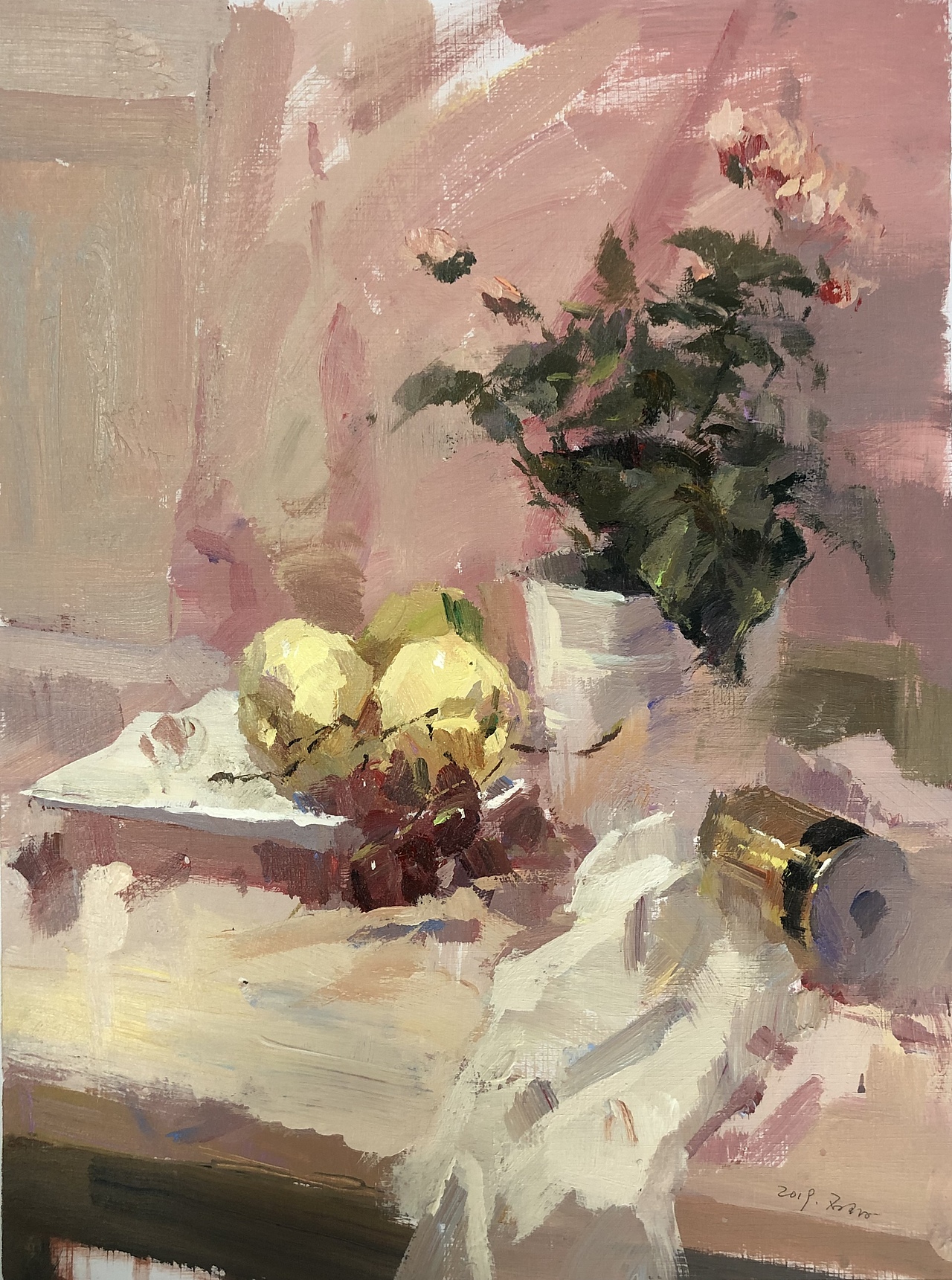 色彩静物｜作者：石阳（央美）（图ZMjgxNzM2MTUy） - 绘画 - 站酷设计师衍升画室原创素材 - 站酷ZCOOL