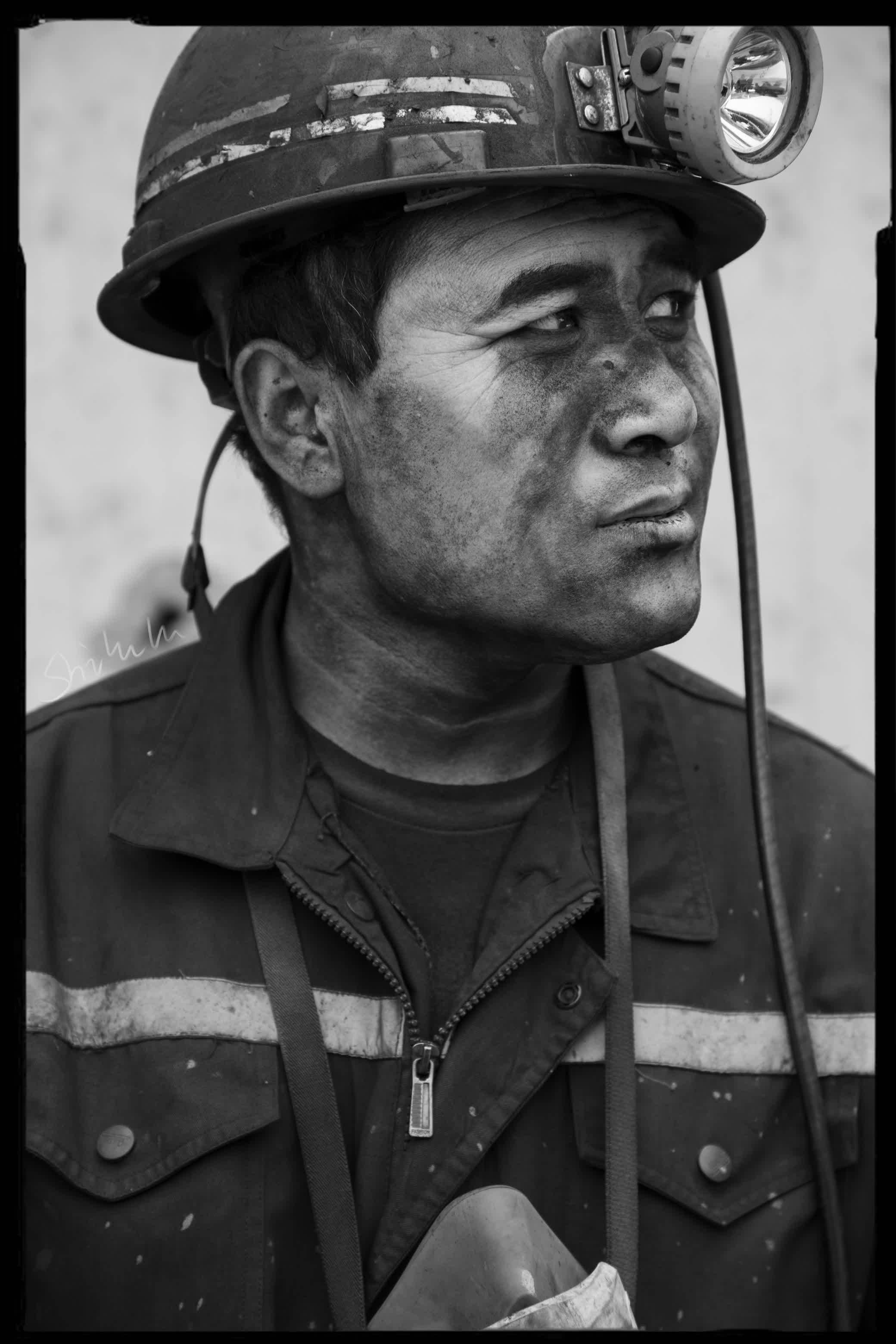 矿工摄影作品图片