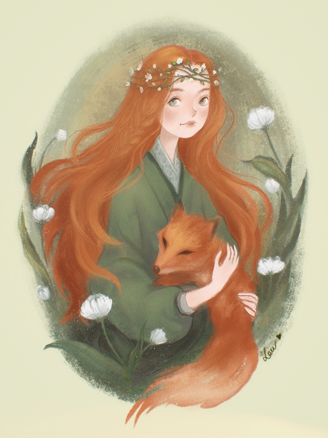 少女插畫系列（圖ZMjM4NTMyNzYw） - 創(chuàng)作習作 - 站酷設(shè)計師小鹿dew原創(chuàng)素材 - 站酷ZCOOL