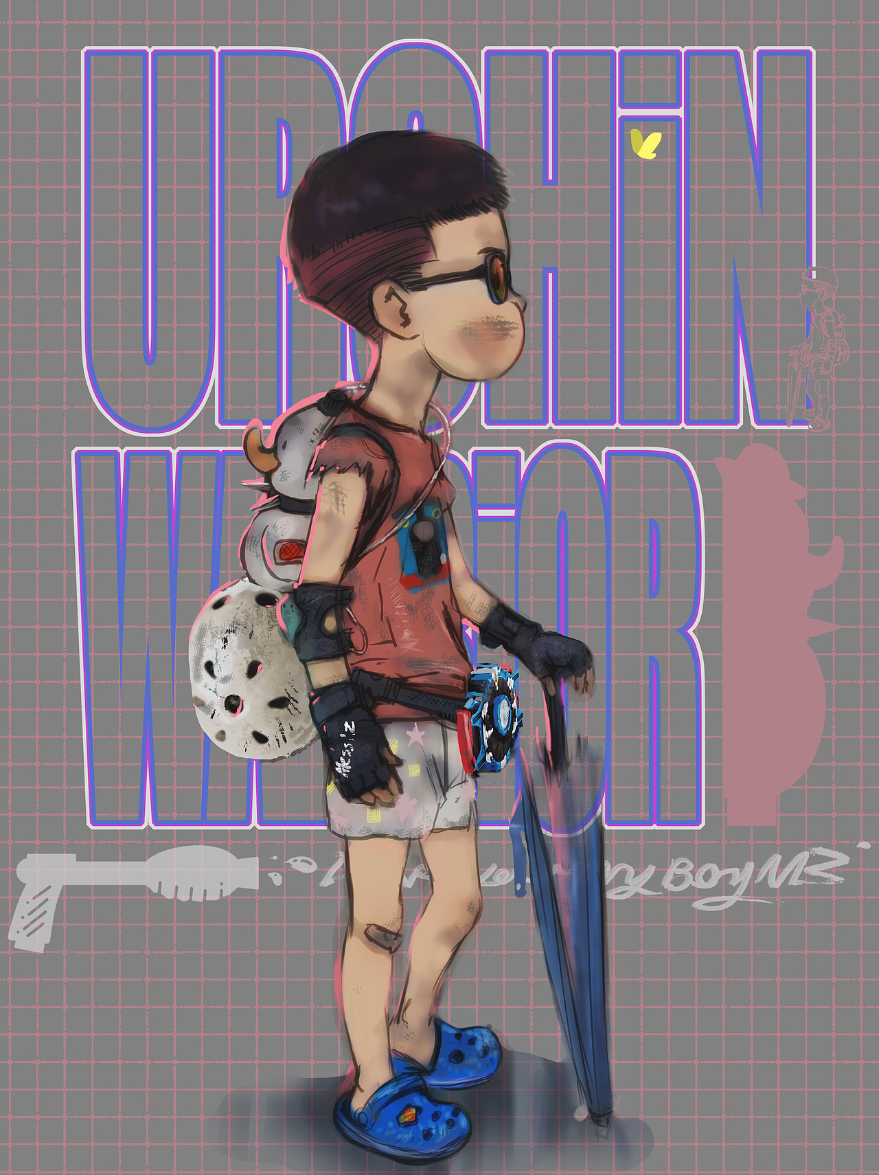 URCHiN 贪玩浪仔（图ZMjQyNjA3NjIw） - 手办/模玩 - 站酷设计师龍飛虎原创素材 - 站酷ZCOOL