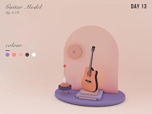 Cinema 4D之【乐器建模系列】