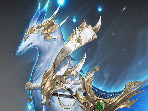 奥丁|插画|游戏原画|saint_d_原创作品-站酷zcool