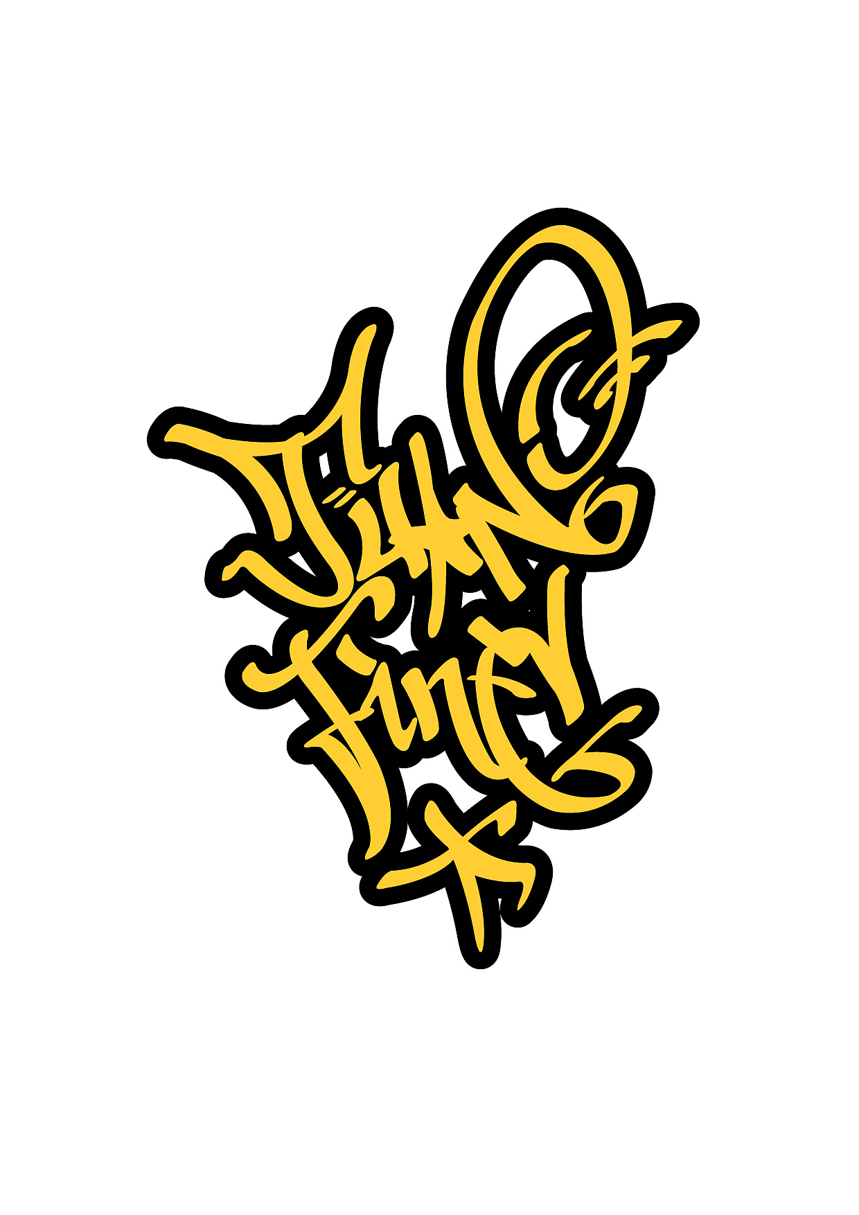 涂鸦tag英文字体整理