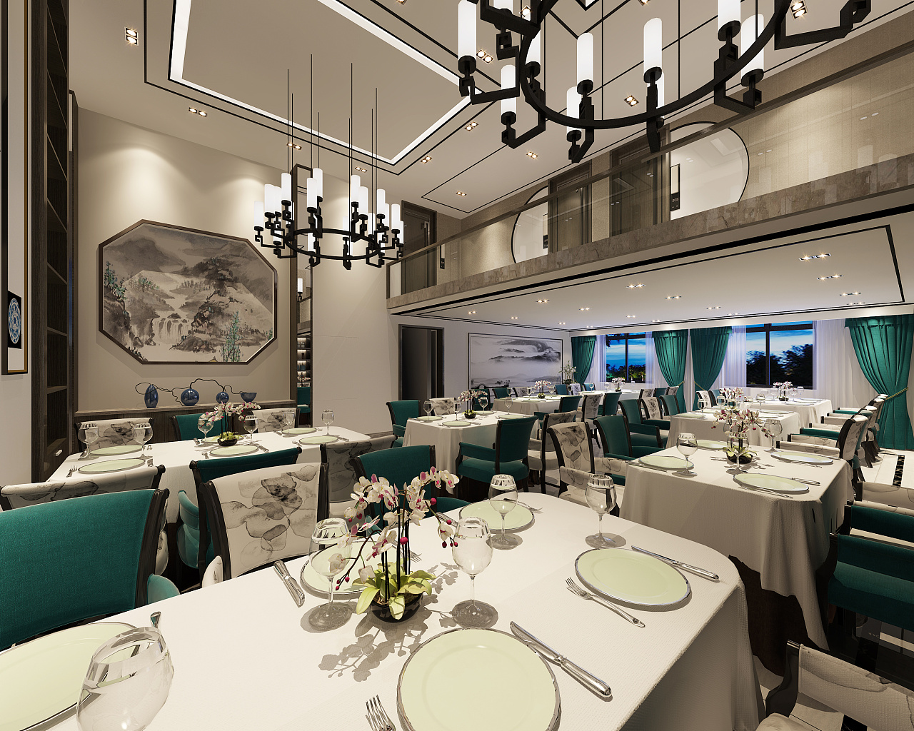 静雅餐厅设计