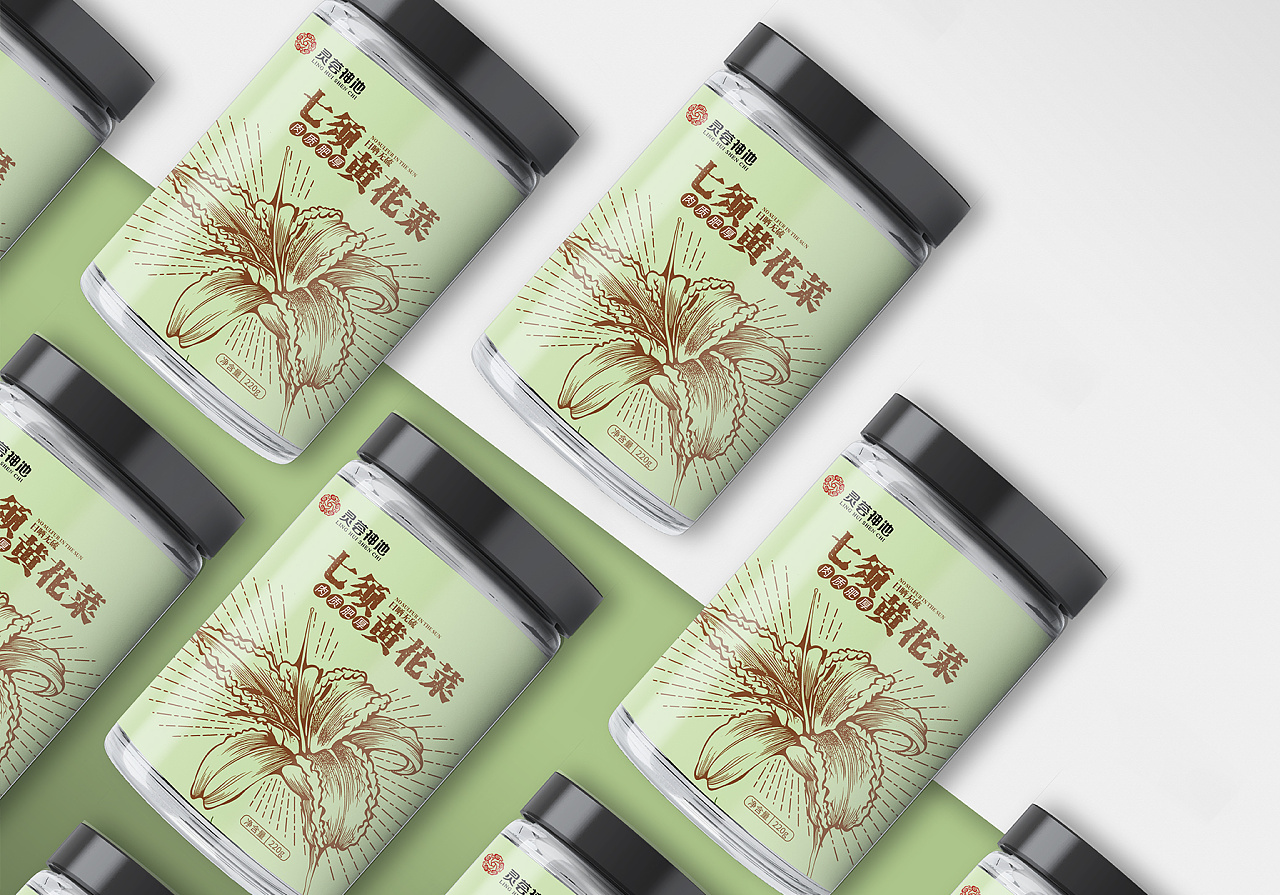 七须黄花菜|平面|包装|龙行天下宝宝随 - 原创作品 - 站酷 (zcool)