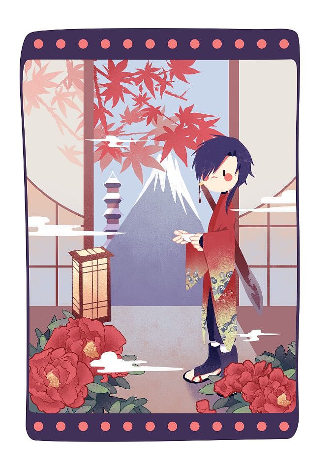 秋天枫叶插画|插画|商业插画|kageko - 原创作品 - 站酷 (zcool)