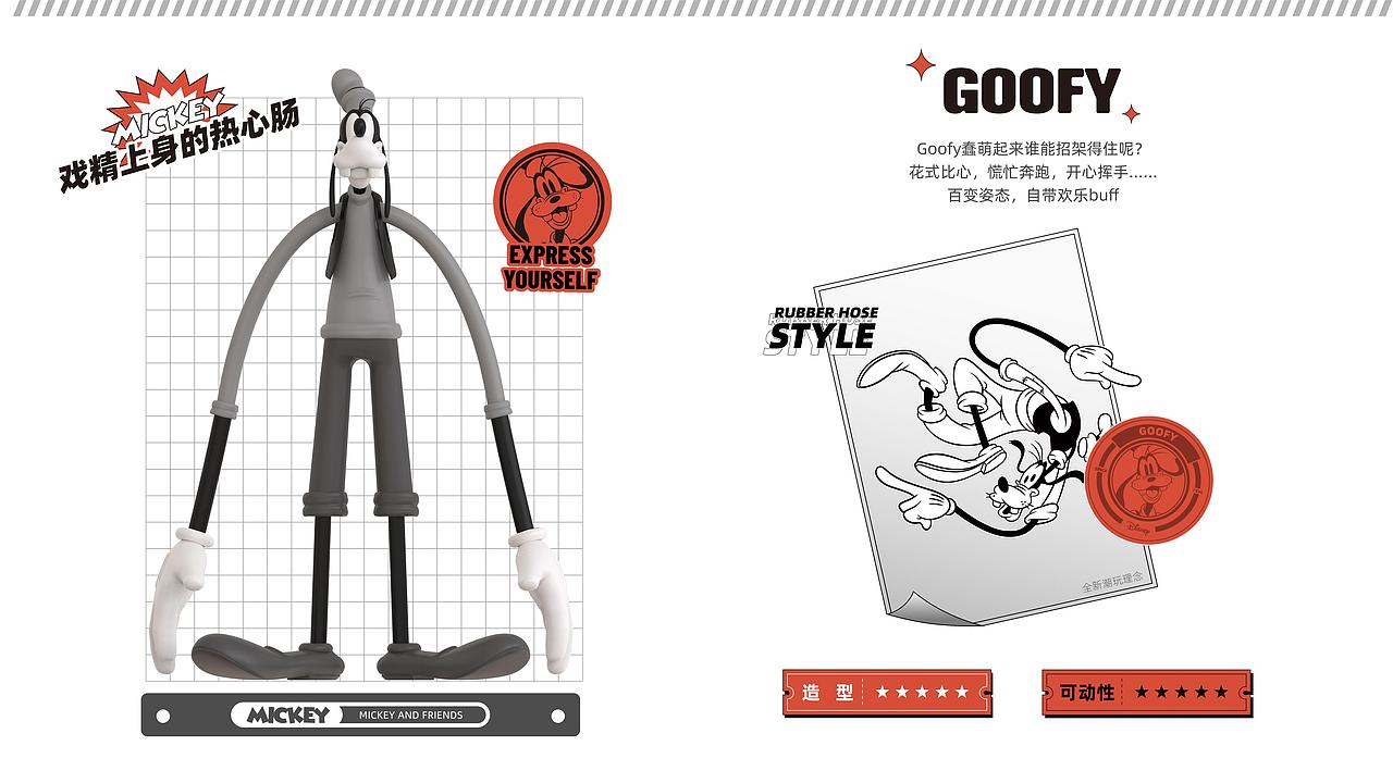 MGL TOYS | 迪士尼橡胶系列 黑白米奇可动潮玩设计（图ZMjc0MzYxNDE2） - 玩具 - 站酷设计师Sammie九九九原创素材 - 站酷ZCOOL