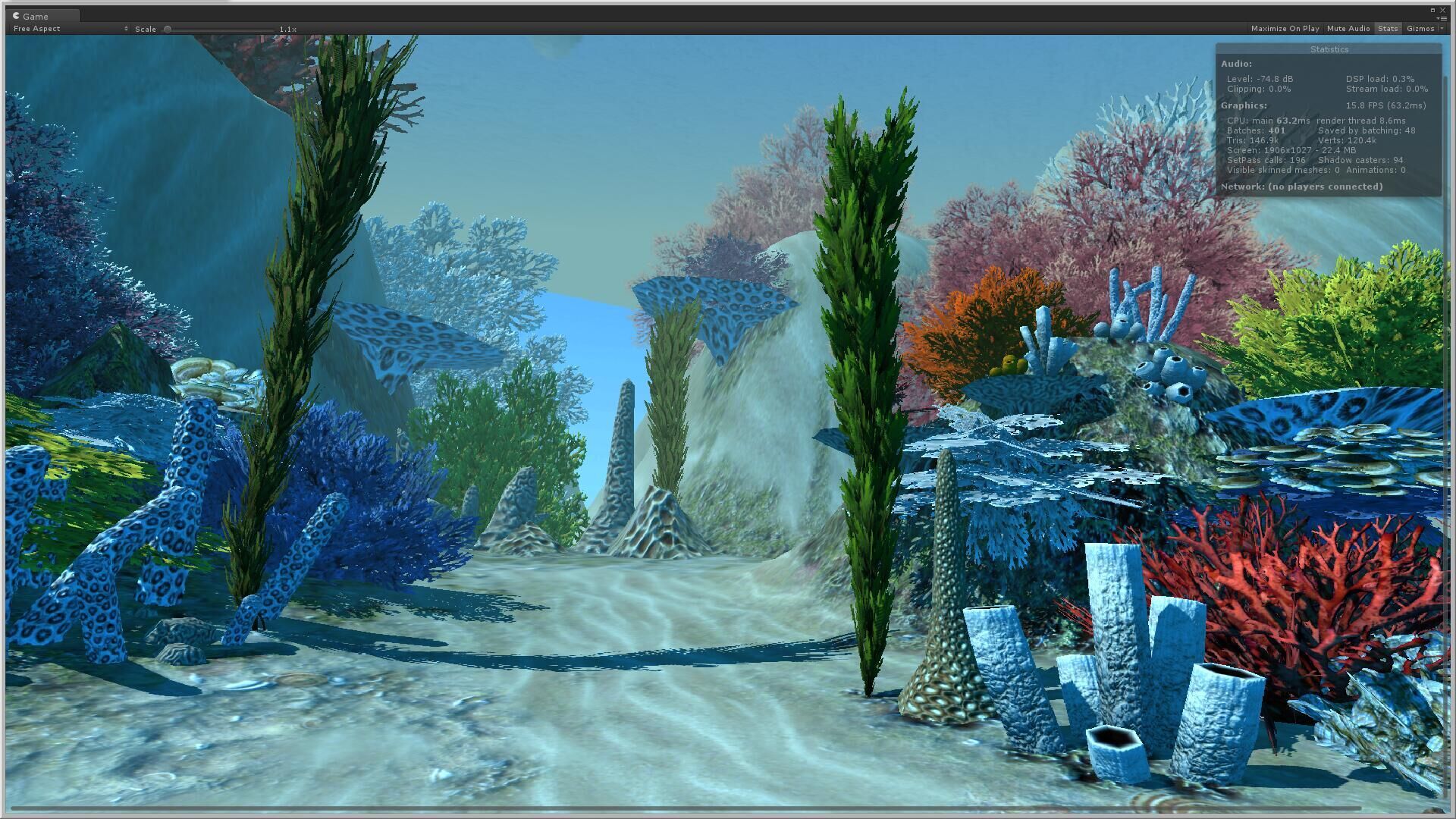 vr创作虚拟现实海底世界