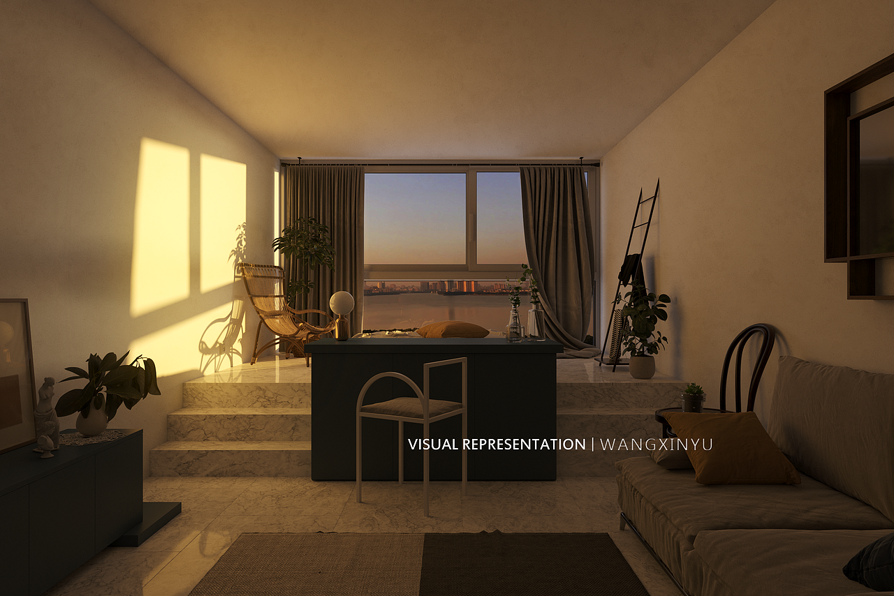 从清晨至落幕（图ZMTU0MzA4Nzk2） - 家装设计 - 站酷设计师銀合视觉工作室原创素材 - 站酷ZCOOL