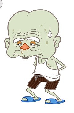 老太婆的那一位终极伴侣，看看都被老太婆折磨成什么颜色了，嘎嘎