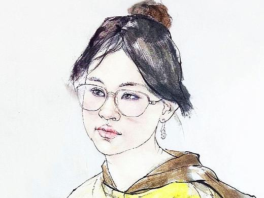 这几个月来写意人物作品合集（个人主页-ZNjI4NjM1NzI=） - 绘画 - 站酷设计师墨林人物画原创素材 - 站酷ZCOOL