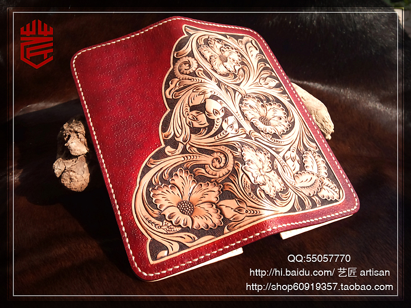 艺匠-皮雕拙作-长夹