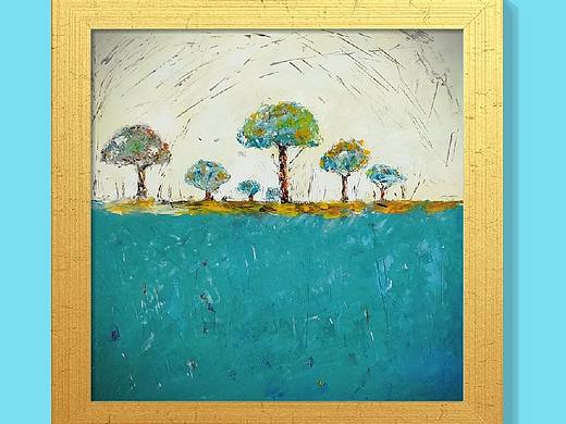 trees（个人主页-ZNDQ1Mjk3MzI=） - 绘画 - 站酷设计师AVictor_2016原创素材 - 站酷ZCOOL