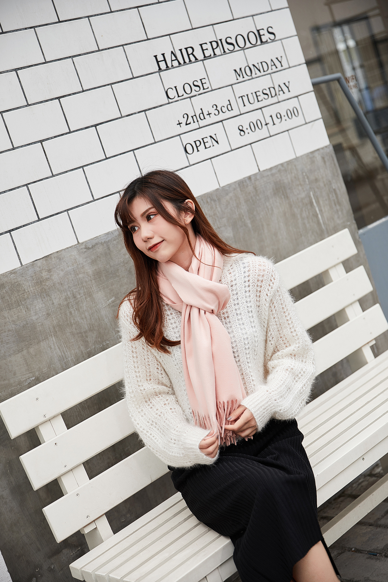 女装网红模特拍照