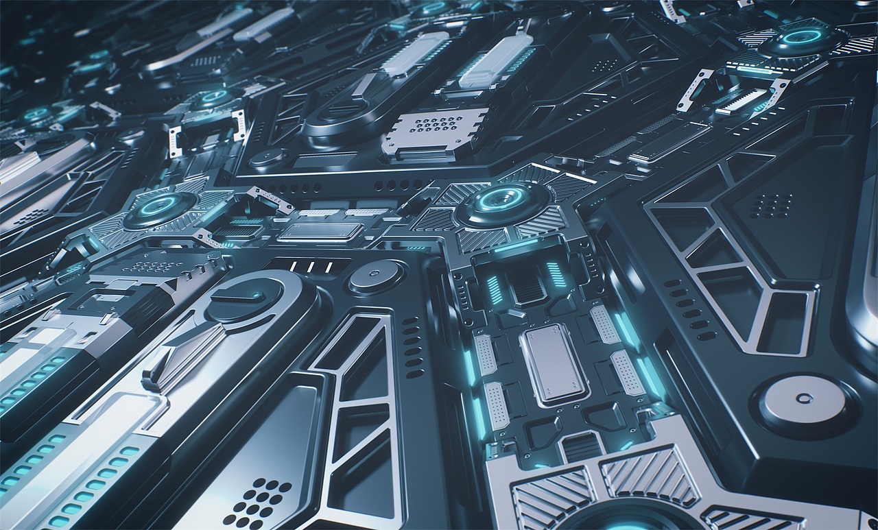 一些科技感机械设计练习