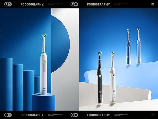 个人护理摄影 | Oral-B电动牙刷 ✖ foodography 