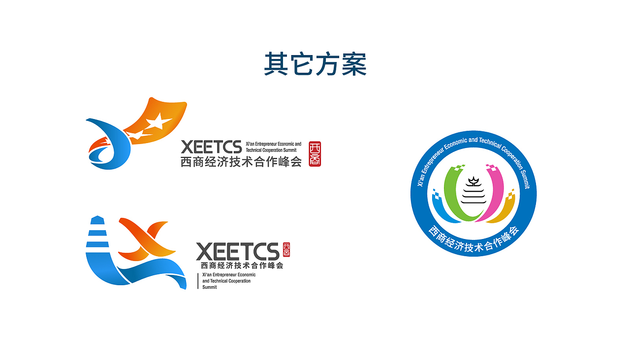 西商经济技术合作峰会论坛会标logo设计