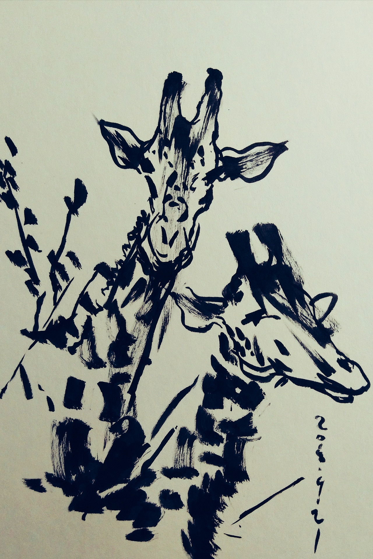 要在茫茫人海中找到自己（图ZMTM0NjE3NjI0） - 单幅漫画 - 站酷设计师李安朔原创素材 - 站酷ZCOOL