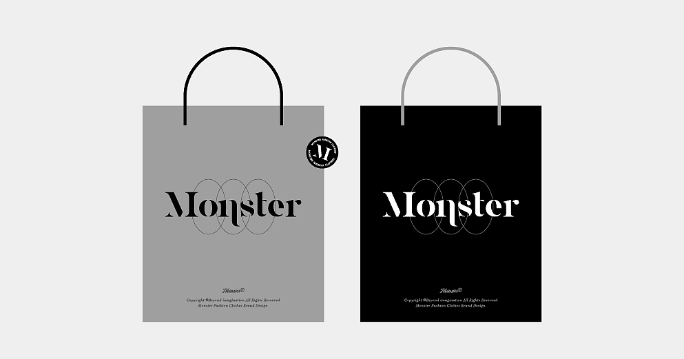 Monster服装品牌（图ZMjUyNTM5OTQ4） - 品牌 - 站酷设计师东临Dolin原创素材 - 站酷ZCOOL
