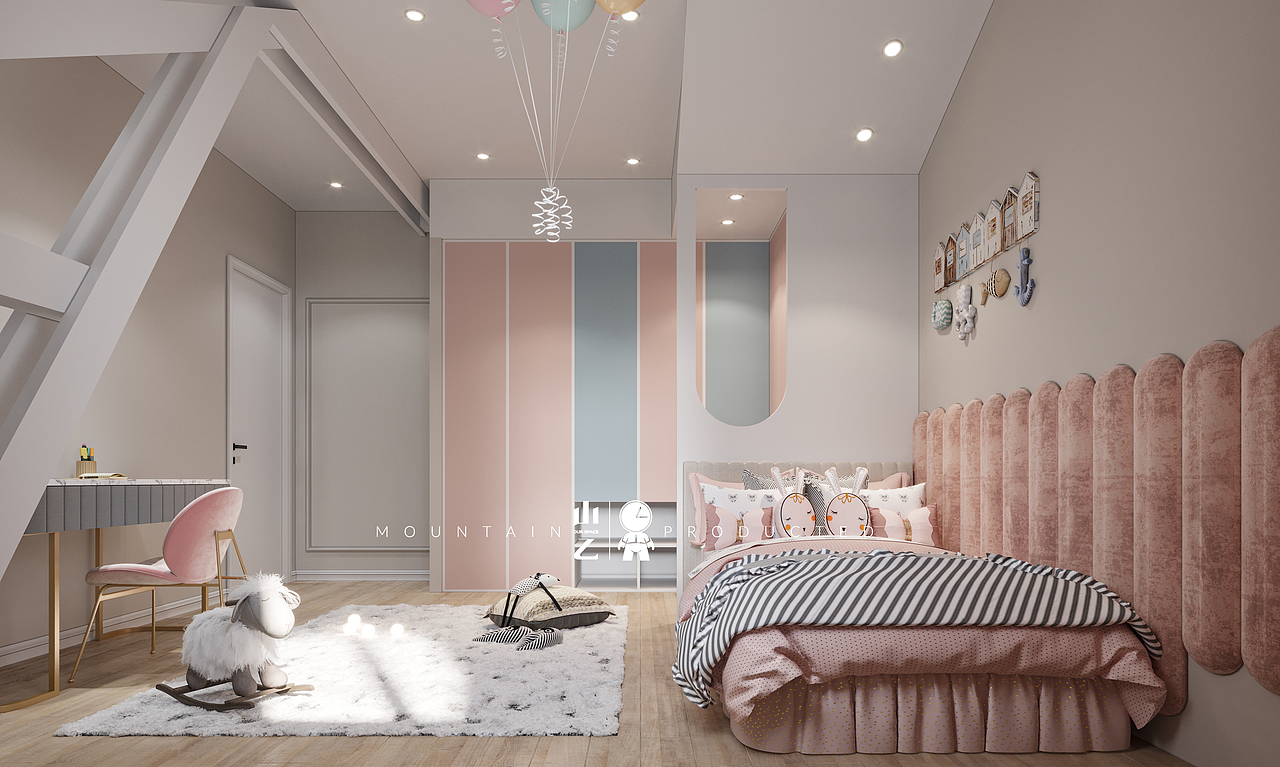 山乙建设l儿童房合集（图ZMjA0NzA3NTU2） - 家装设计 - 站酷设计师山乙建设OURSPACE原创素材 - 站酷ZCOOL