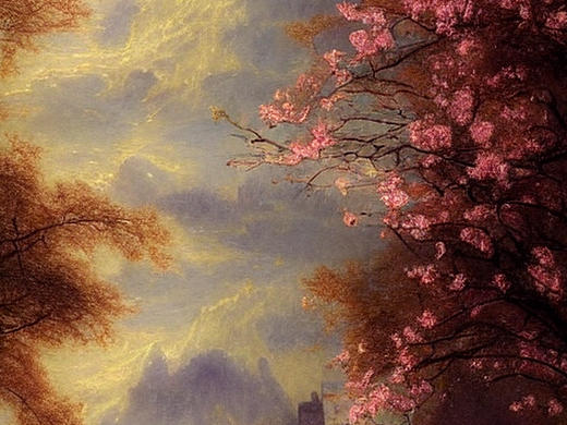 #WOW#AI创作实验室#冬天，晨光，湖的远景（个人主页-ZNjIzOTMxNDA=） - AI作品 - 站酷设计师Z867668485原创素材 - 站酷ZCOOL