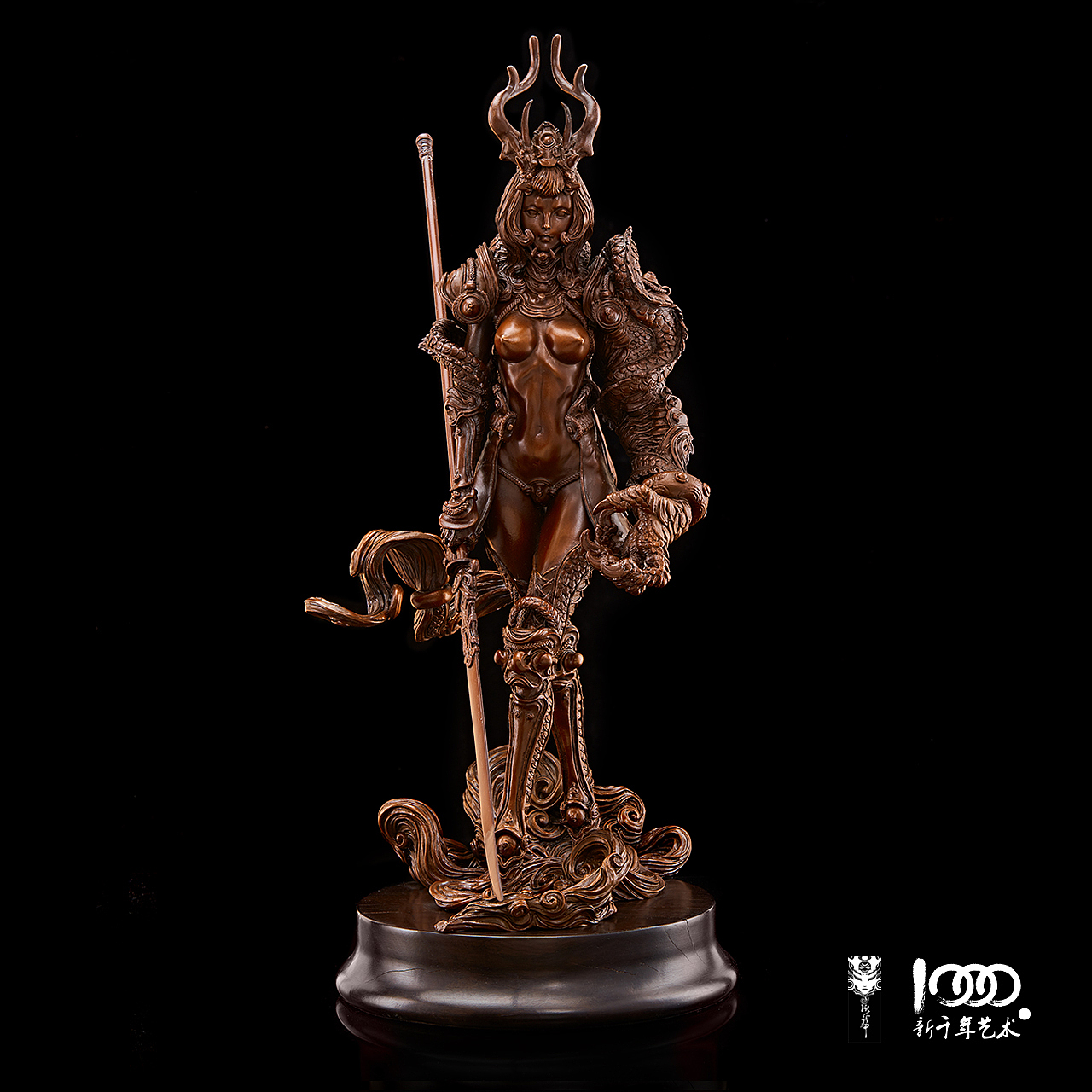 艺铸传世之罗鹏《御龙甲-贰》（图ZMTU5MTE2NzUy） - 雕塑 - 站酷设计师新千年原创素材 - 站酷ZCOOL