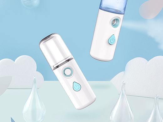 补水仪详情页设计 纳米喷雾