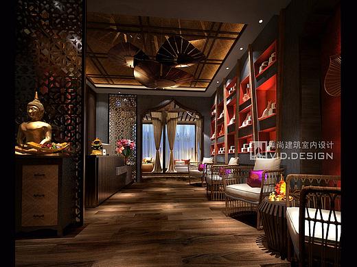 维尚设计-会所设计-泰式SPA会所