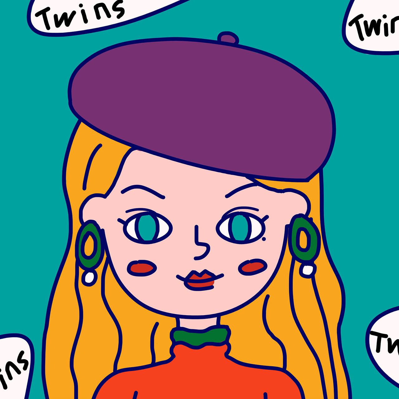 画朋友系列~（图ZMTc3NjIwNzY0） - 艺术插画 - 站酷设计师我是檬檬萌原创素材 - 站酷ZCOOL