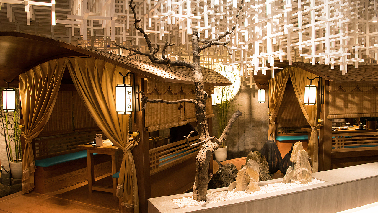 天津“海阔鱼跃”（图ZMTc3ODg4MjMy） - 家装设计 - 站酷设计师墨非空间原创素材 - 站酷ZCOOL