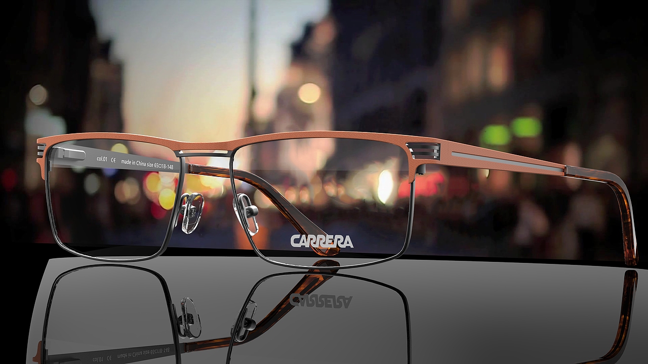 犀牛建模 眼镜 模型渲染