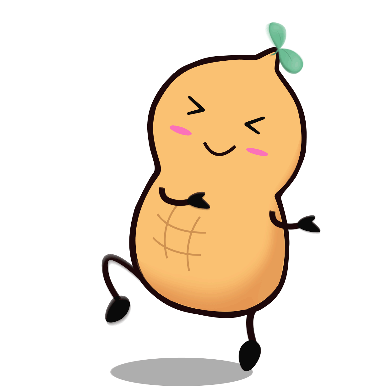 小花生表情（图ZNTI0MDU0ODA=） - 动效设计 - 站酷设计师小猫猫喵喵喵原创素材 - 站酷ZCOOL
