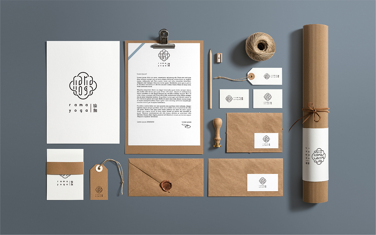 予简品牌 | RAMA瑜伽（图ZMTgzNzExNjUy） - Logo - 站酷设计师予简品牌原创素材 - 站酷ZCOOL