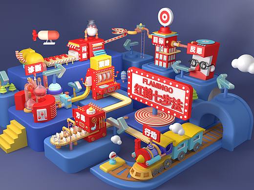 C4D练习-公司方法论