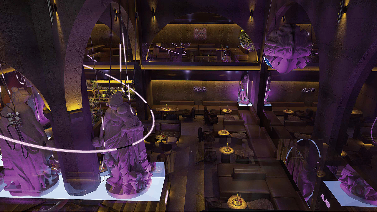 GAIA lounge bar丨主语创设VI设计 现代社会的伊甸花园（图ZMjU1NjAxNTQ4） - 品牌 - 站酷设计师主语创设原创素材 - 站酷ZCOOL