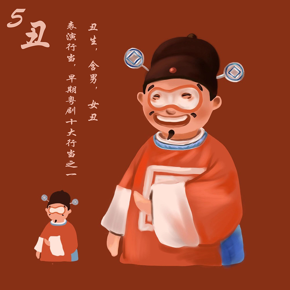 粤剧十大行当人物设计