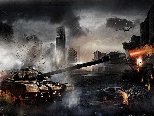 戰(zhàn)爭場景（個人主頁-ZMzMwNDczODA=） - 電商 - 站酷設計師所謂落子無悔原創(chuàng)素材 - 站酷ZCOOL