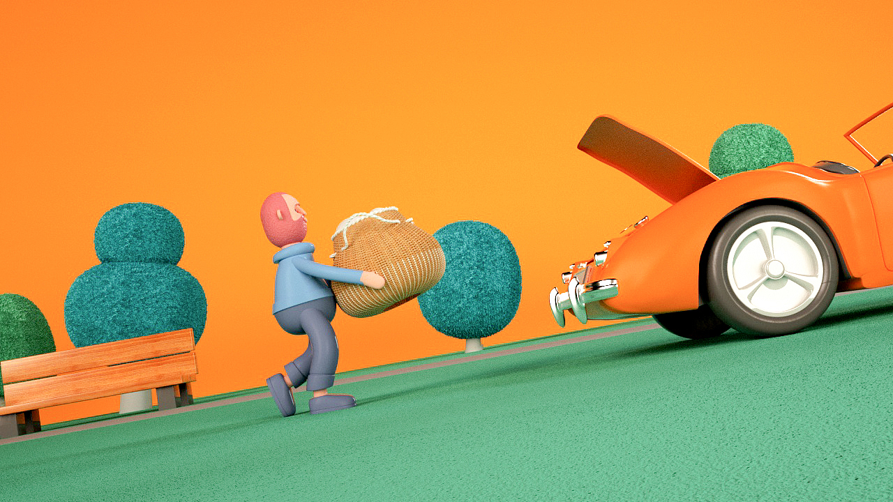 C4D角色动画《白鹅村》（图ZMjAzNTE3NzQ0） - 动画/影视 - 站酷设计师老pp原创素材 - 站酷ZCOOL