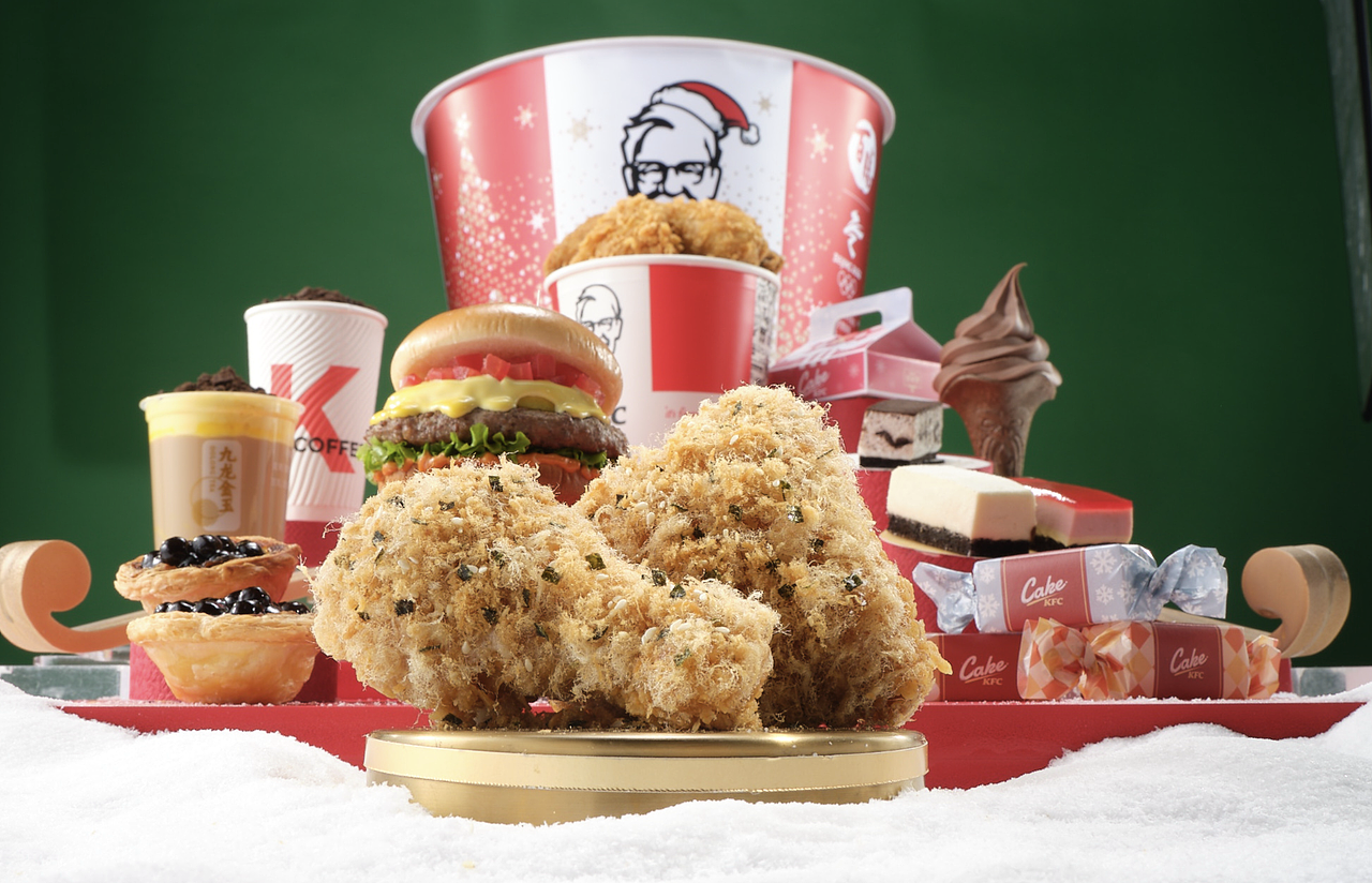 肯德基 KFC 圣诞家族-新品修图 2021（图ZMjkwNjQyMDA0） - 修图/后期 - 站酷设计师Eve_彭原创素材 - 站酷ZCOOL