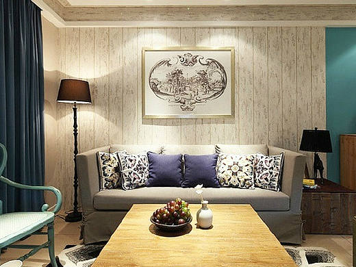 西安塞纳春天装修——大华公园世家的美式风格