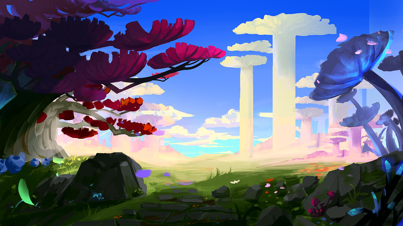 场景练习（图ZMTQ4NzAwODY0） - 游戏原画 - 站酷设计师栗飞雨原创素材 - 站酷ZCOOL